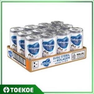 

TOEKOE 1 Karton Susu Collagena Susu Kaleng Steril Dengan Kolagen (12pcs)