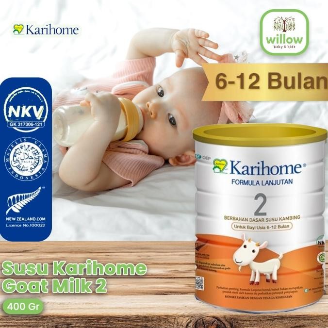 

Susu Karihome Goat Milk Step2 400Gr