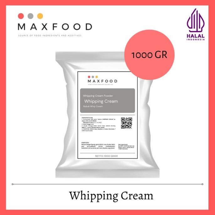 

Bubuk Whip Cream / Premix Whipping Cream / Whipped Cream