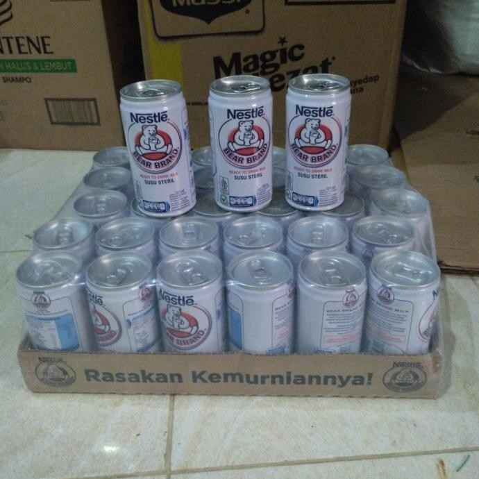 

Susu Beruang Bear Brand 189 ml - 1 dus (30 kaleng)