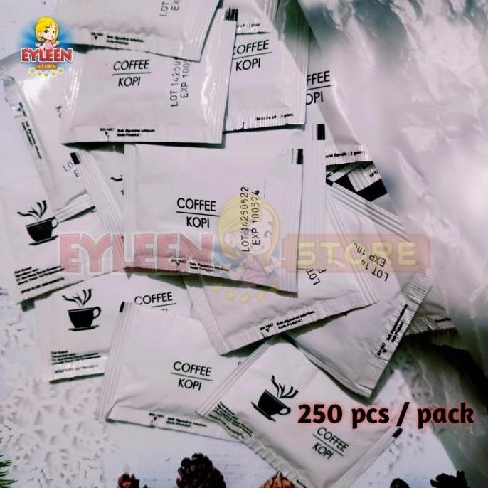 Murah Kopi Sachet Hotel Cafe 250 Pcs Kopi Instan Coffee Sachet