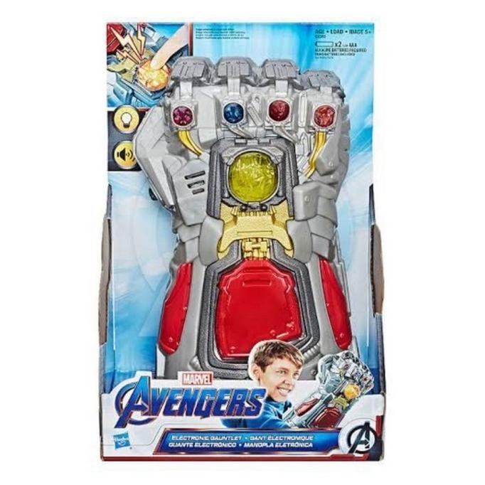 Hasbro Avengers Electronic Gauntlet Tangan thanos suara lampu original
