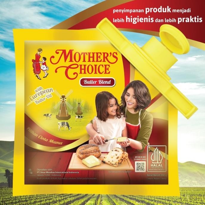 

Grosir Mother'S Choice Butter Blend 200 Gr X 6 Free Cooler Bag Moo Series