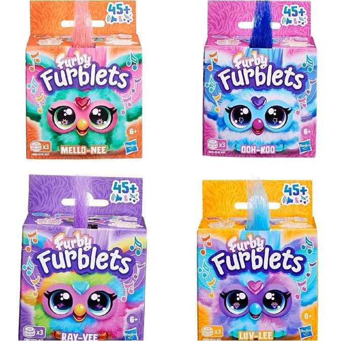 FURBY FURBLETS DOLL MINI FRIENDS ELECTRONIC PLUSH 45+ SOUND ORIGINAL 2104T