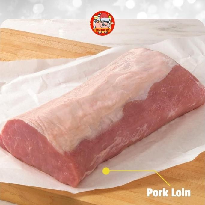 

Grosir Daging Has Luar / Pork Loin / Karbonat Babi Bali Asli Premium