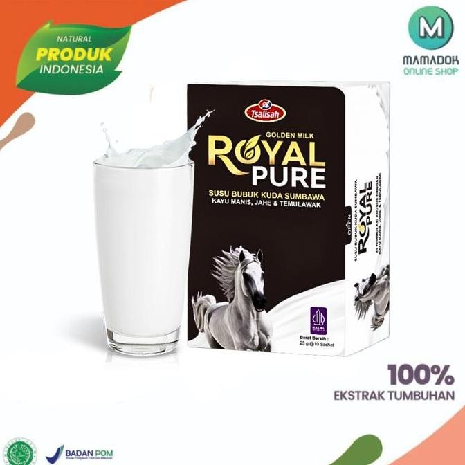 

Promo Royal Pure Susu Kuda Sumbawa 10 Sashet