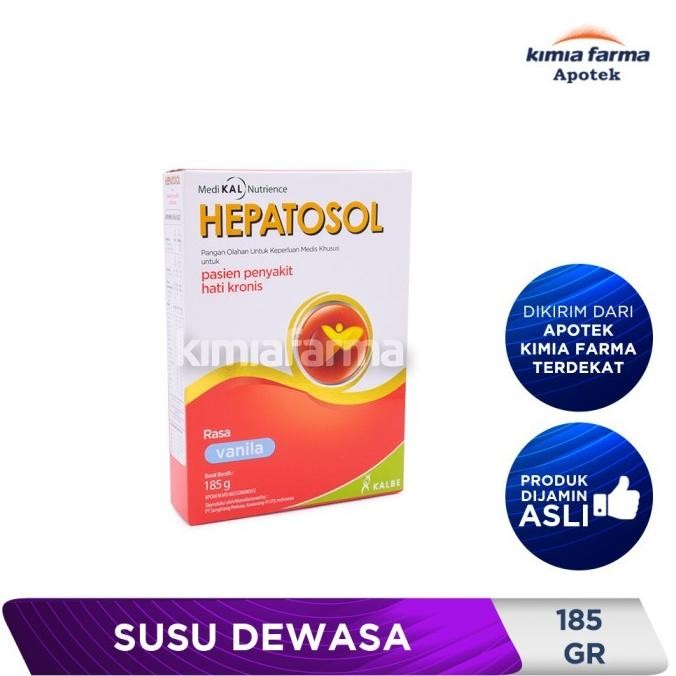 

Promo Hepatosol Vanila 185 Gr / Susu Dewasa / Kimia Farma