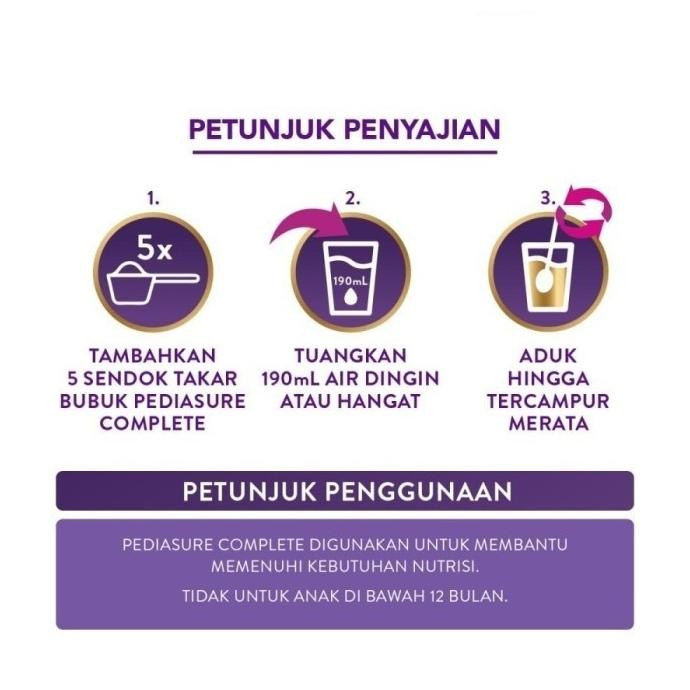 

Promo Pediacomplete Pedia Complete Pediasure Complete Vanilla 400 Gr