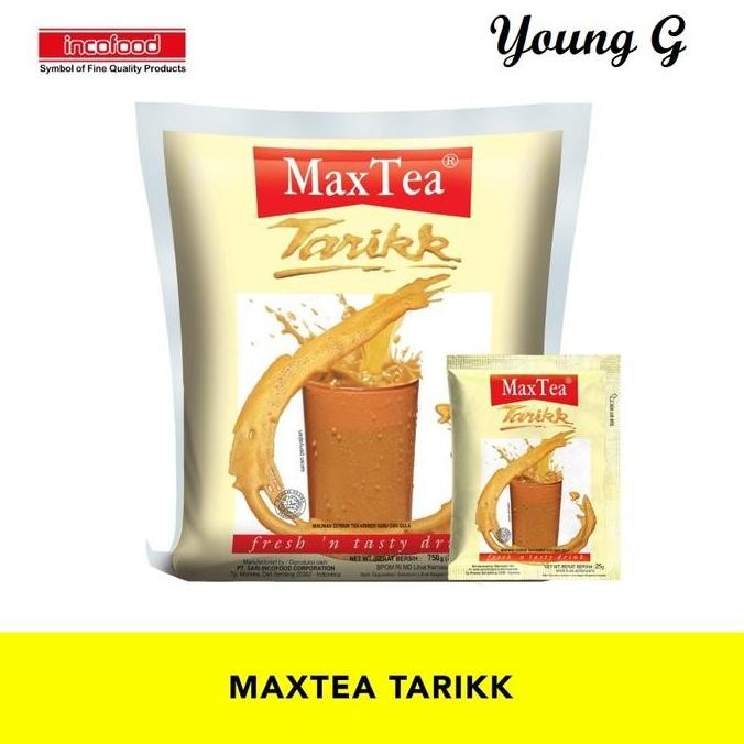 

Sale Maxtea Tarikk (30 Sachet) Rasa Original - Teh Susu Maxtea Indocafe Minuman