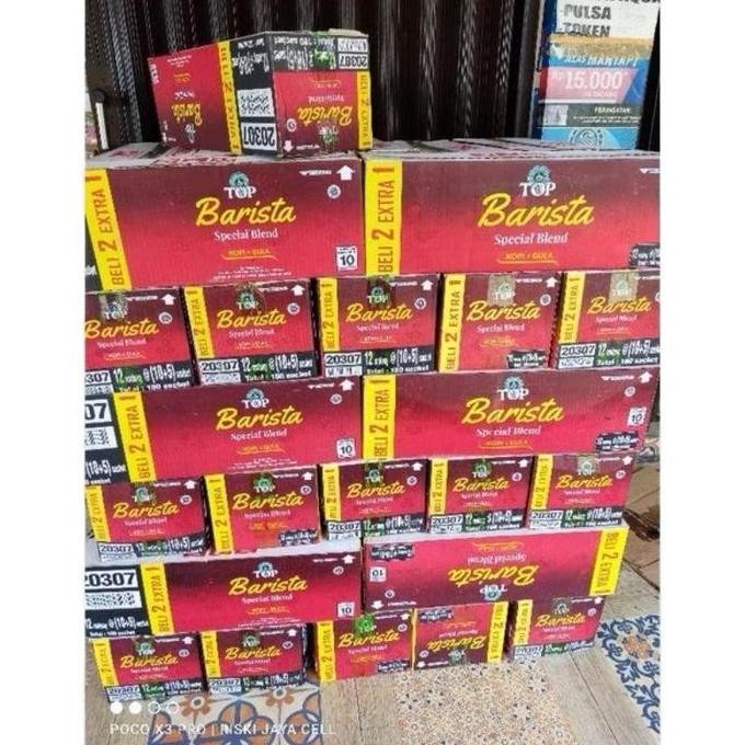 

Grosir Top Kopi Barista 1 Dus Isi 180 Sachet