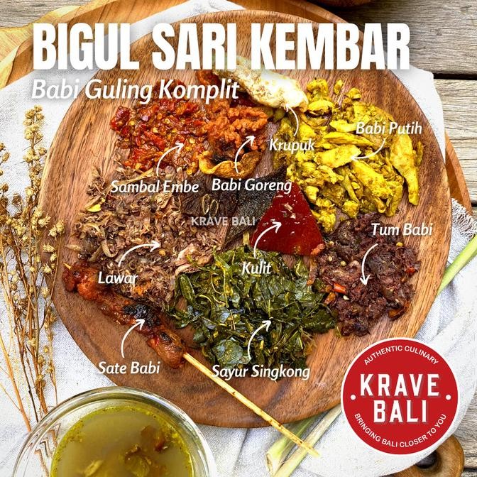 Sale Bigul Sari Kembar Babi Guling 300 Gr - Makanan Khas Bali - Krave Bali