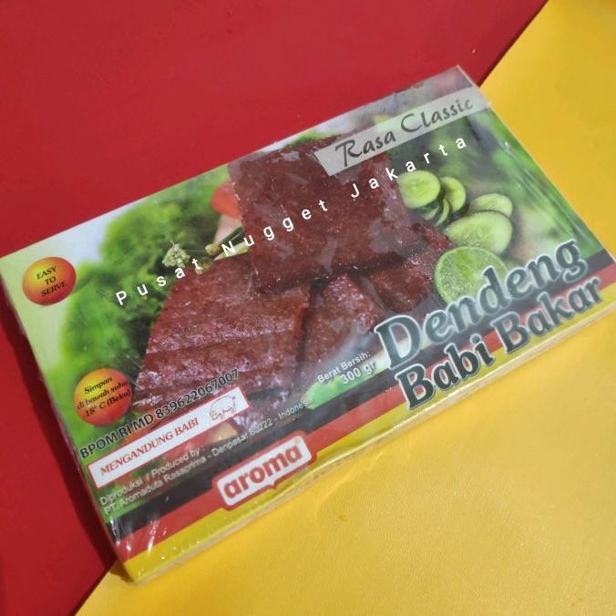 

Promo Dendeng Babi Bakar Classic 300 Gr Aroma