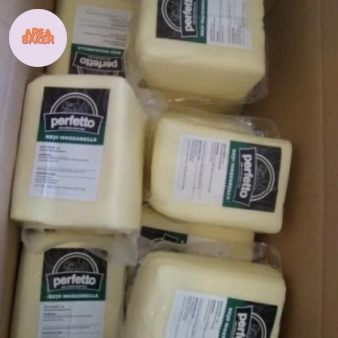

Grosir Keju Mozzarella Perfetto 1 Kg