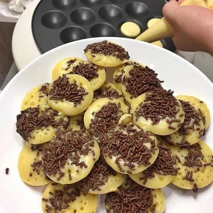 cetakan kue cubit teflon