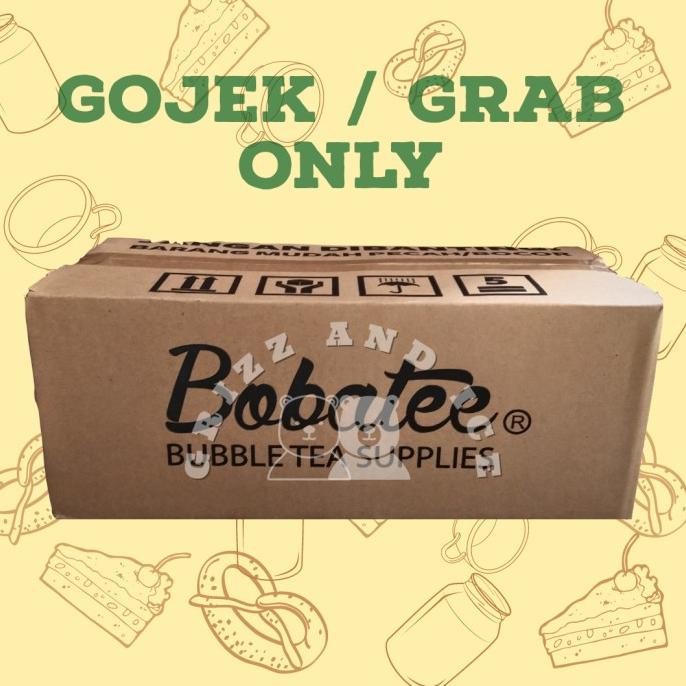 

Murah Gojek/Grab Only Bobatee Boba Bobba Pearl Tapioca Tapioka 1 Karton Dus
