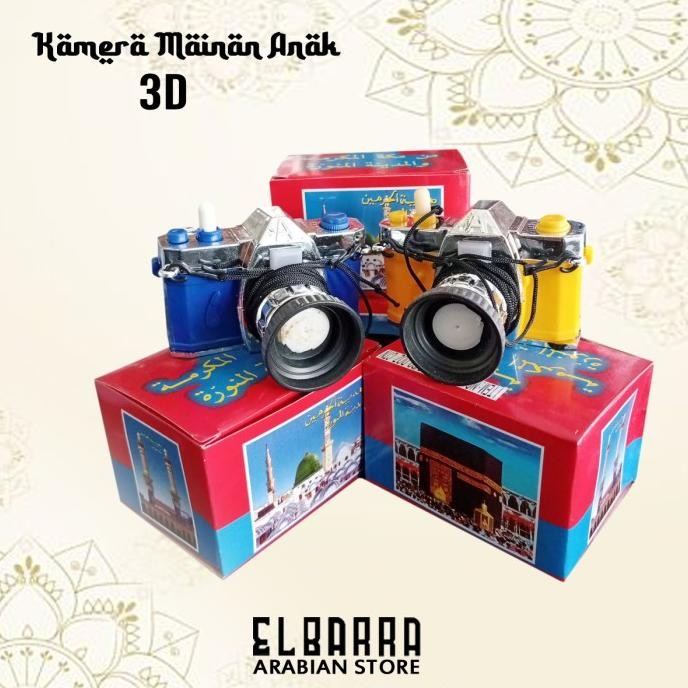 Murah Kamera 3D Kamera Mini Mainan Souvenir Haji / Oleh Oleh Haji dan Umroh Non COD