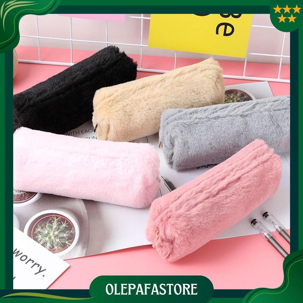 

Day7 Tempat Pensil Bulu Soft Plush, Kotak Alat Tulis Sekolah Siswa Lucu, Sederhana, Simple ,Kreatif, Kapasitas Besar Sale
