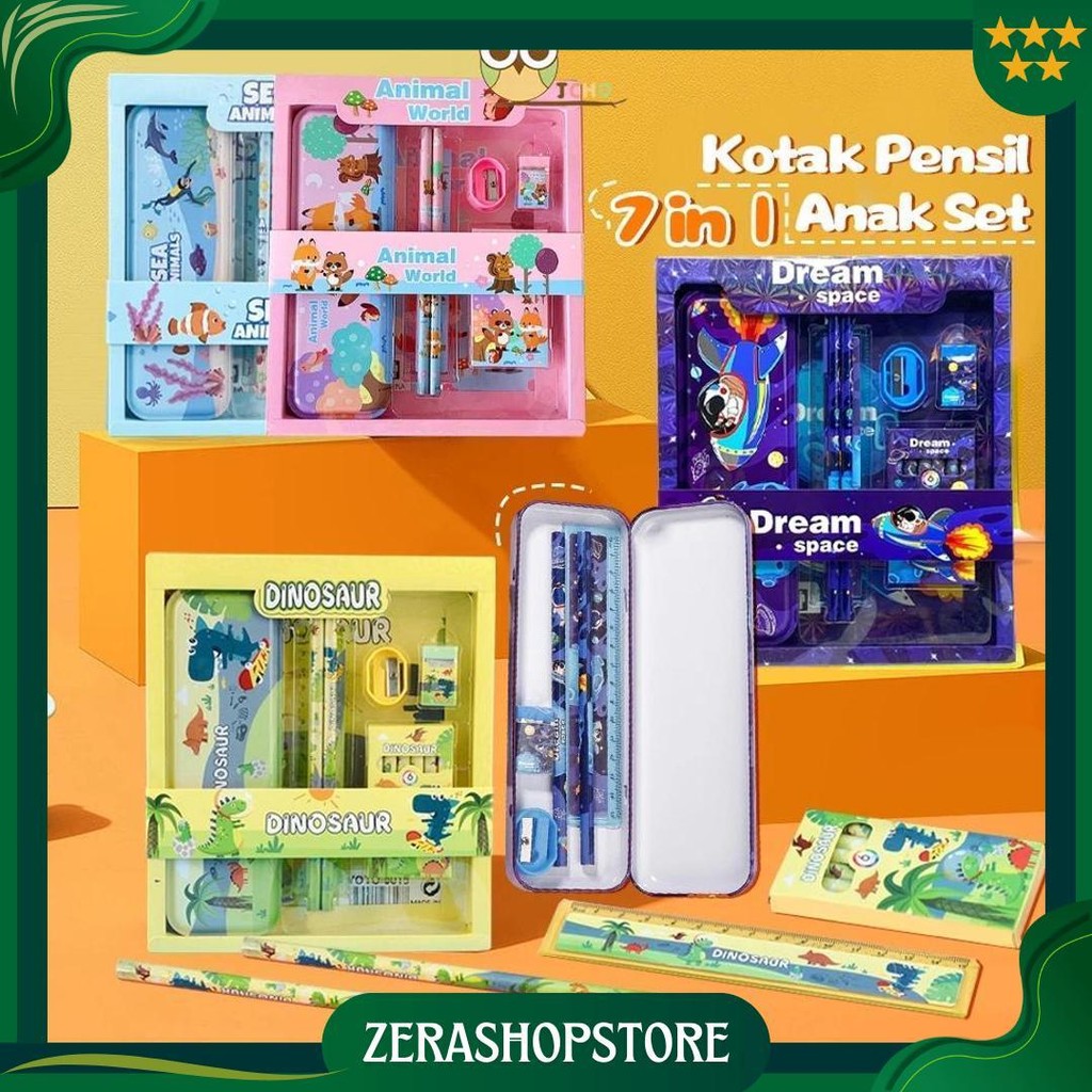 

Jcho Kotak Pensil Anak Stationary Set Lengkap Alat Tulis Kotak Pensil Lucu Karakter Sale