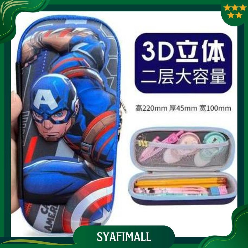 

Zonegift - Kotak Pensil Anak Karakter / Kotak Pensil Anak Termurah Terlucu 3D Gambar Timbul!!! Best Seller