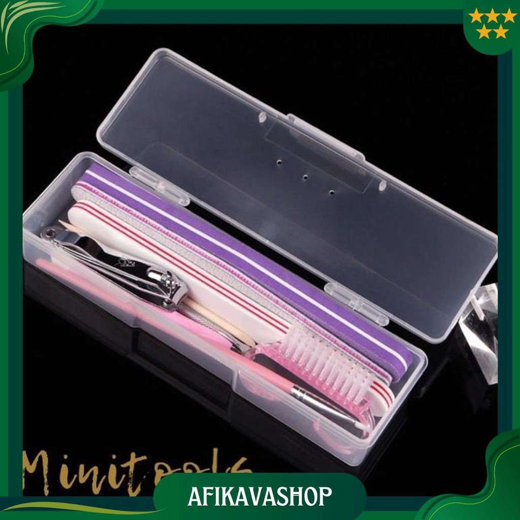 

Kotak Penyimpanan Nail Art Serbaguna / Kotak Pensil Pulpen Ch-002 Ori
