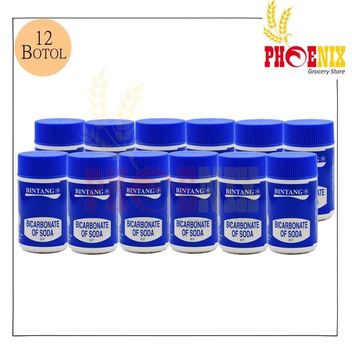 

Grosir Bintang Bicarbonate Of Soda 12 Botol @100G