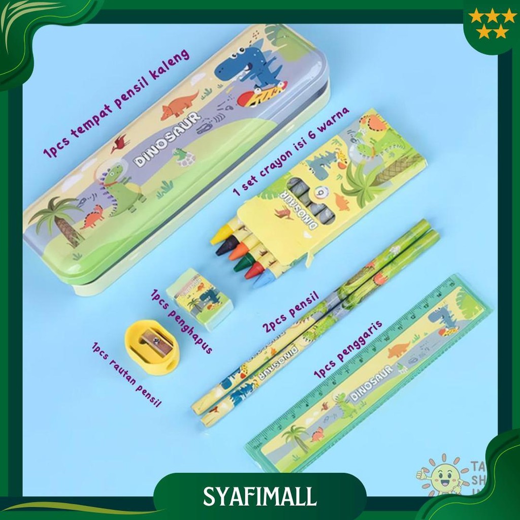 

Taiyo Alat Tulis Set Anak 7In1 Sanrio Karakter Stationery Tempat Kotak Pensil Perlengkapan Sekolah Ori
