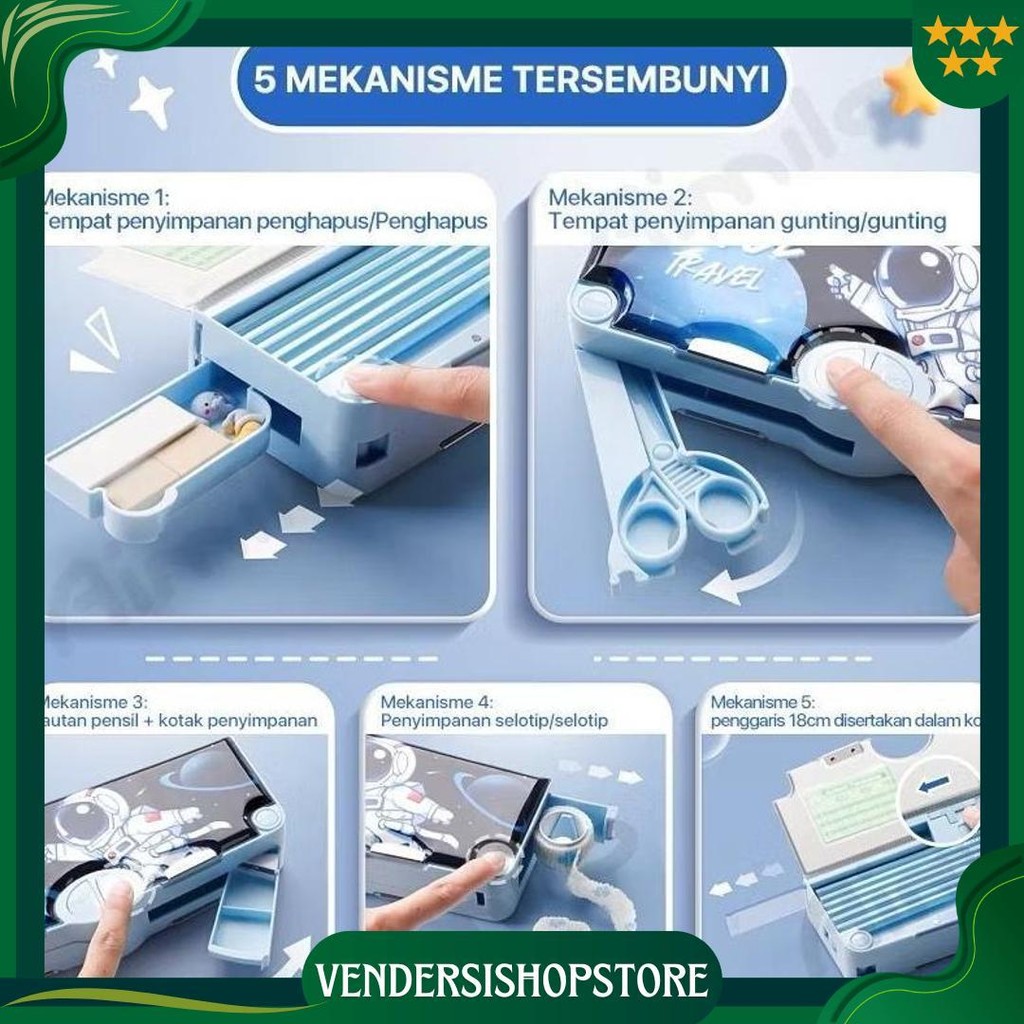 

Kotak Pensil Premium Multifungsi Magnet Lengkap Promo Puncak