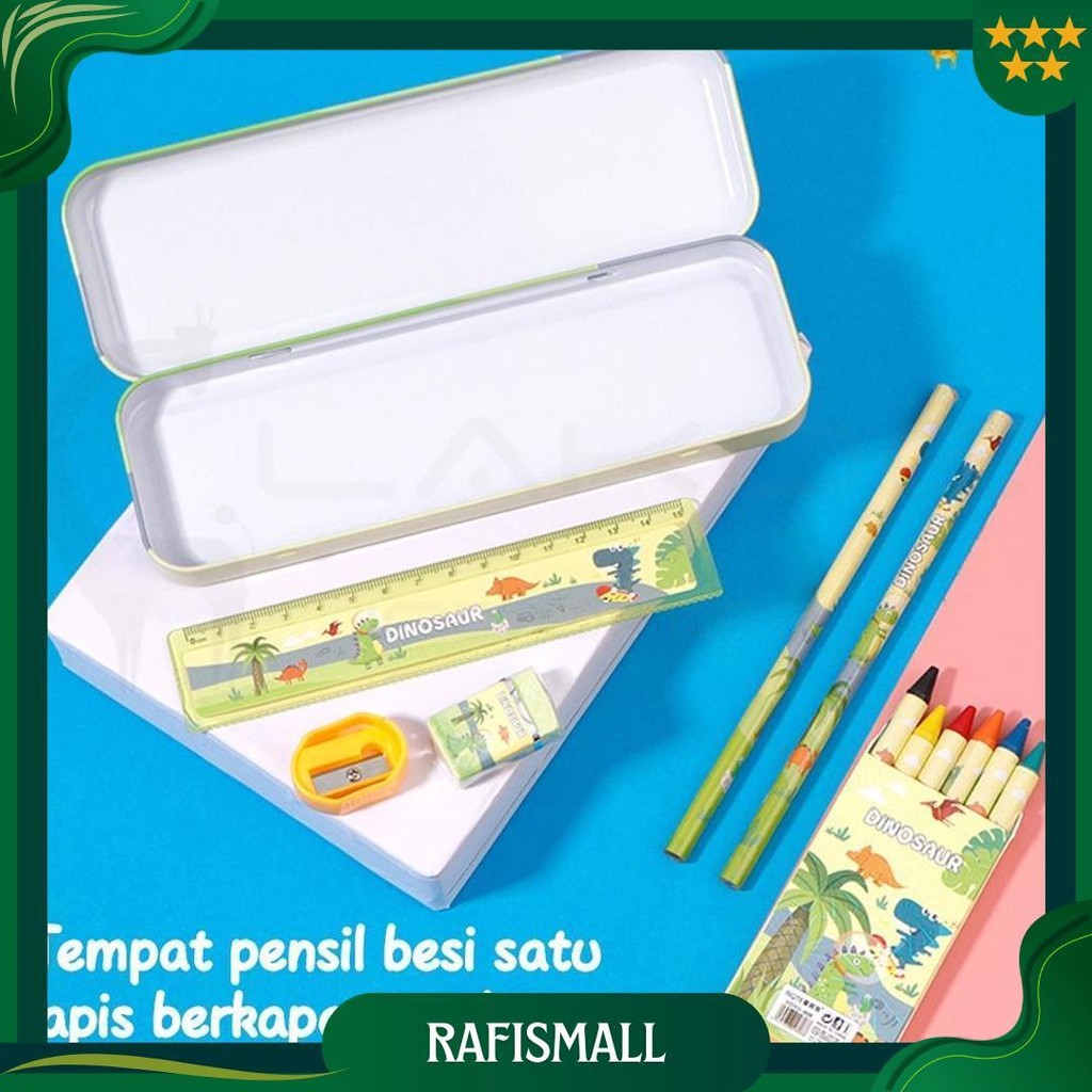 

Lakoe Kotak Pensil Anak Set Stationery/Alat Tulis Kotak Pensil Karakter/Alat Tulis Set Lengkap Promo
