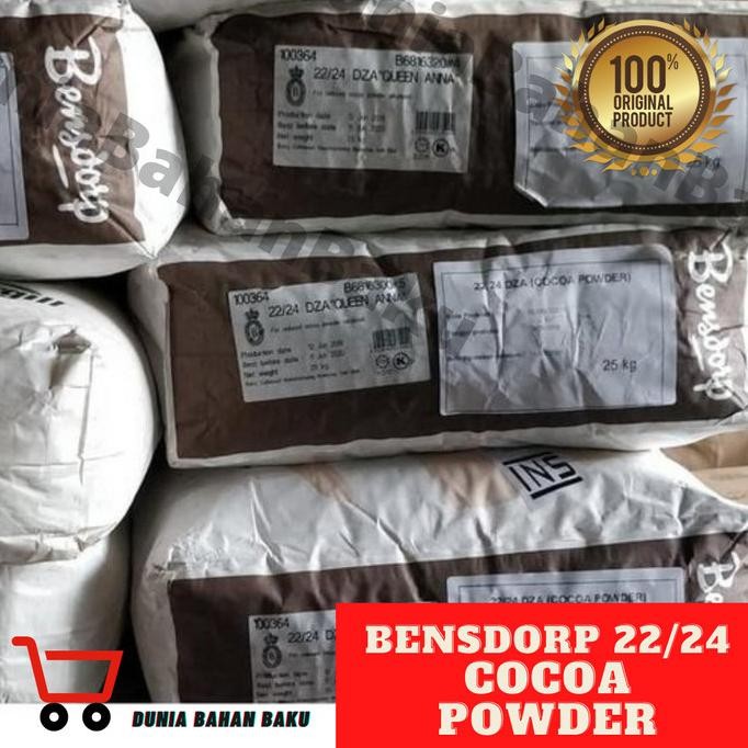 

Promo Coklat Bubuk Bensdorp 22/24 "Queen Anna" 25 Kg - 1 Zak Asli 100%
