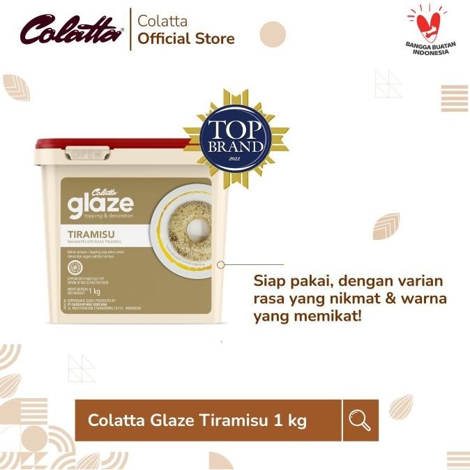 

Promo Bundling Colatta Glaze Tiramisu 1Kg - Isi 3