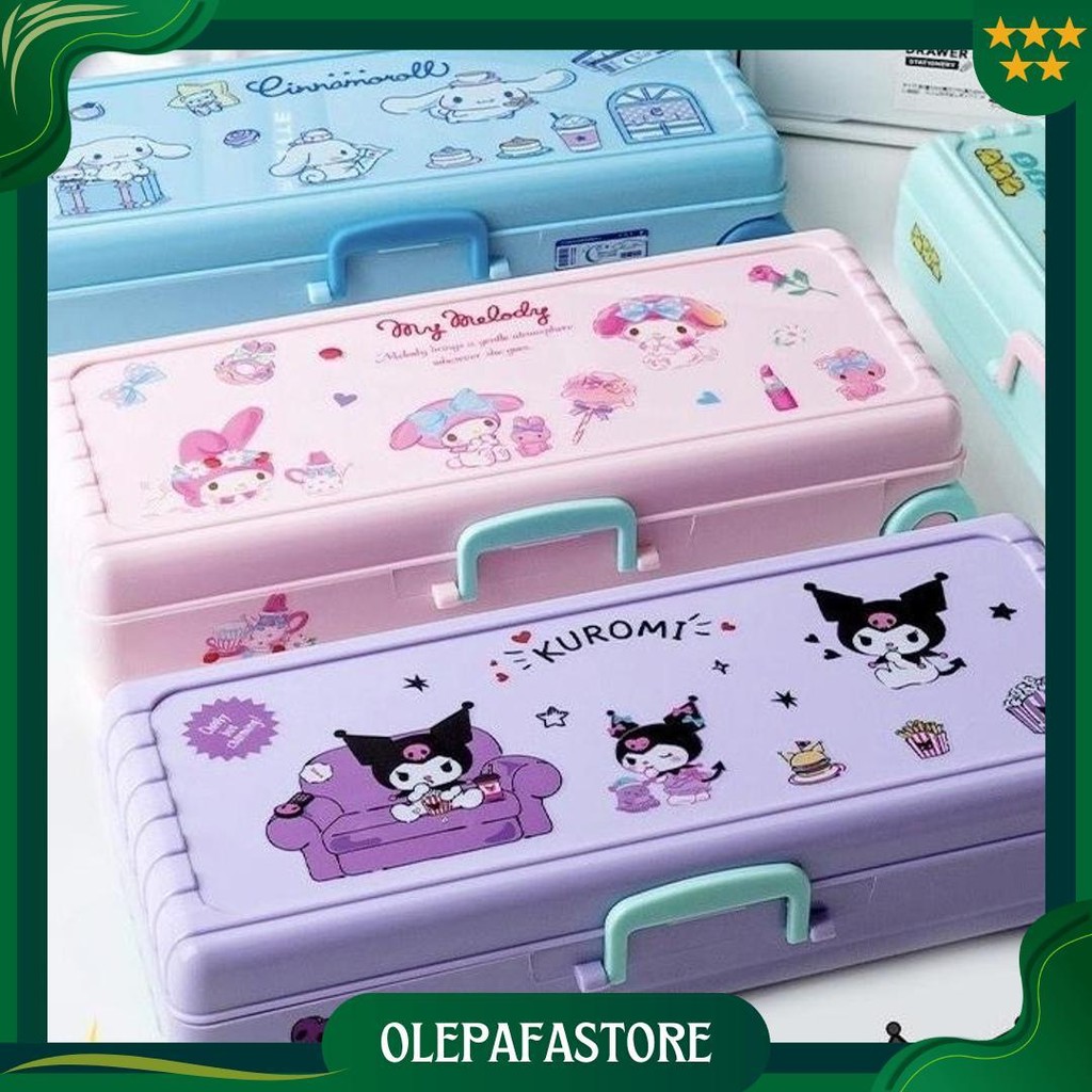 

Tempat Pensil Pencil Case Large Capacity Anime Kartun Pensil Kasus Troli Kotak Alat Tulis Persegi Panjang Promo 4.4