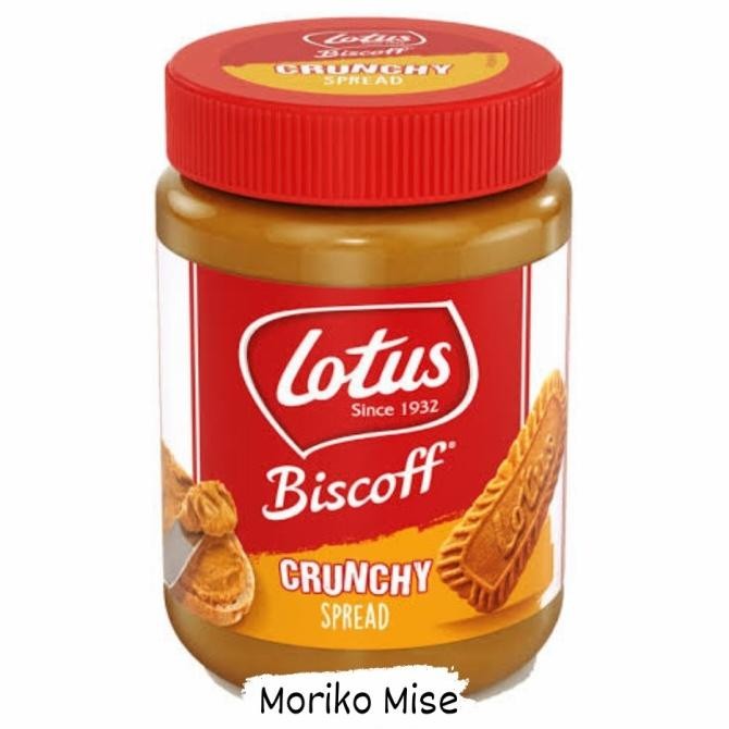 

lotus biscoff crunchy 380gr selai lotus