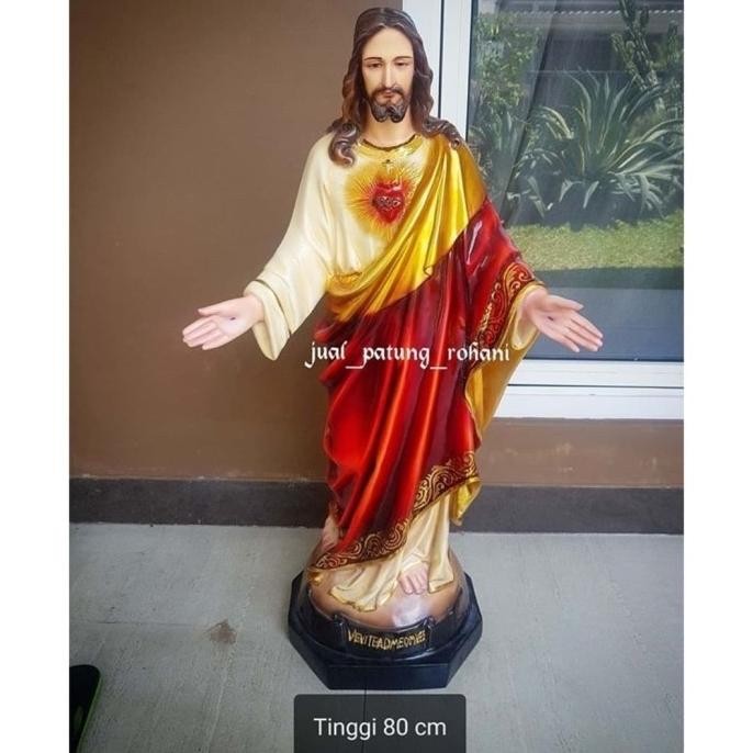 Patung Yesus Tangan Terbuka 80 cm