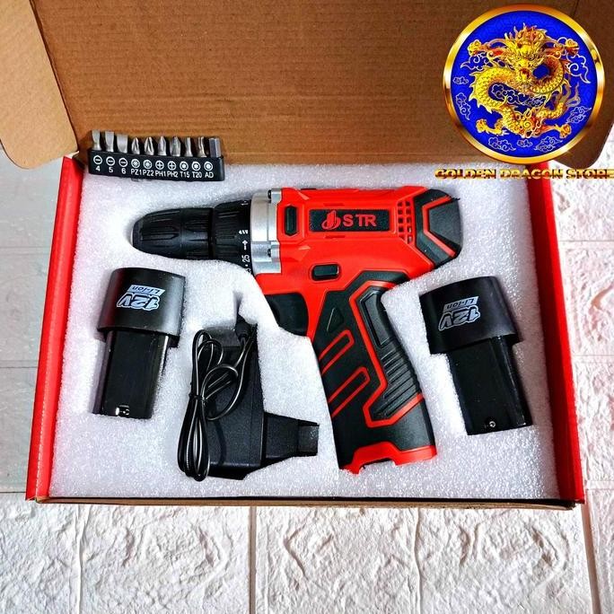 Grosir Mesin Bor Listrik 12V Kecepatan Ganda Impact