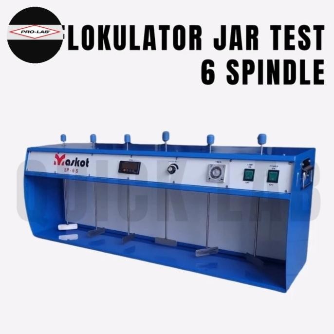 

Flokulator Jar Test 6 Spindel - Digital Flocculator Jartest 6 Spindel New Stok