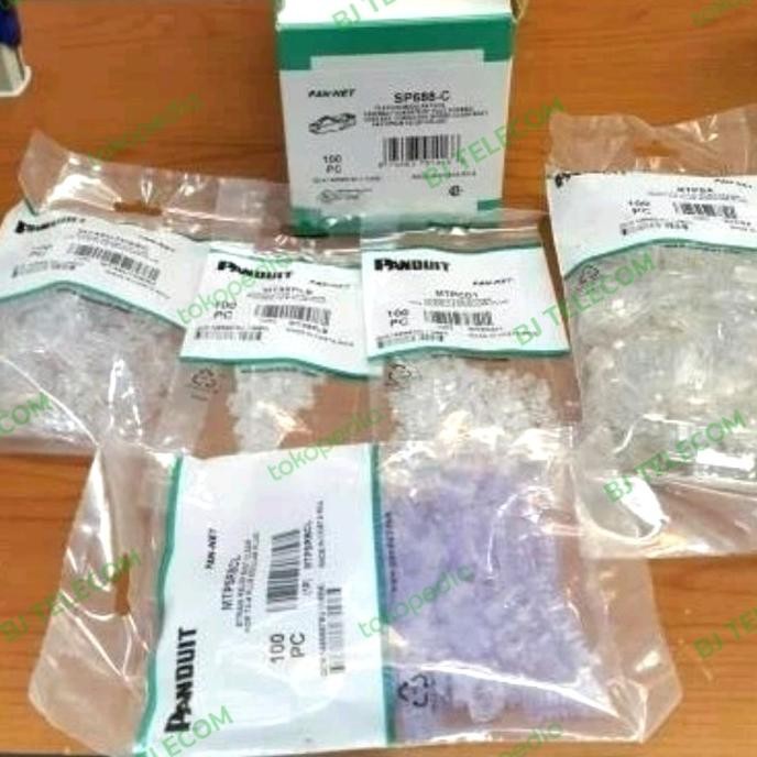 KONEKTOR RJ 45 CAT 6 PANDUIT ECER, PANDUIT RJ45 CAT 6 ORIGINAL