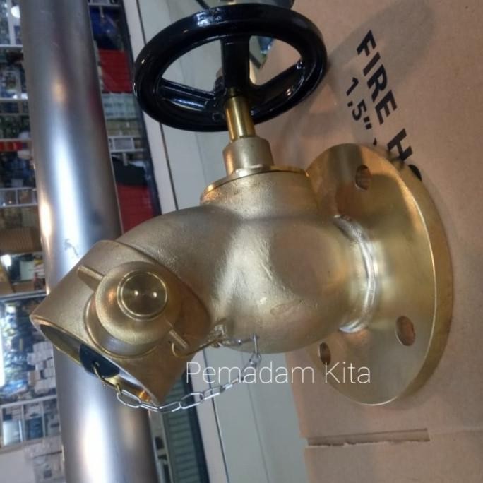 Miliki Landing Valve 2.5" Instantanious/ Jhonmorris Brass Pemadam