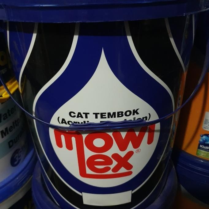TERBARU - Cat Tembok Mowilex Putih E100 E 100 Emulsion 20 25 Liter kg