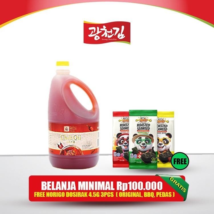 

Kc. Minyak Cabai / Chili Oil 1.8 Liter New Best Quality Asli 100% Original