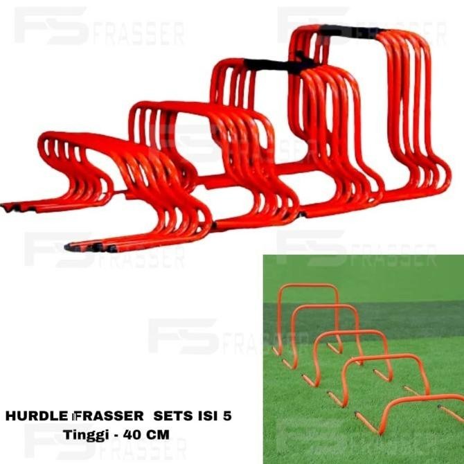 Frasser Termurah Hurdel Hurdle Hardel Tinggi 50 cm Set isi 5 HRDL - 05