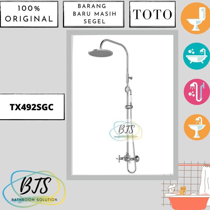Shower Tiang Toto Tx492Sgc / Tx 492 Sgc / Tx 492Sgc / Tx492 Sgc New Stok