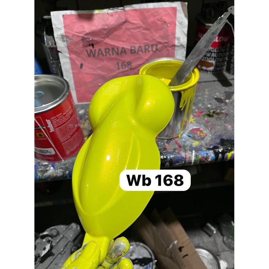 Promo Cat Kuning Lemon Free Xeralik Orange Efect/Cat Kuning Kuning Metalik Free Xeralik