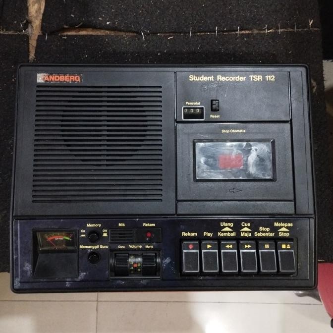 CassetteKasetTapeDeckTandbergTsr112Tsr112FullOriginalTing2MadeInNorwayEducational Norwegia Co
