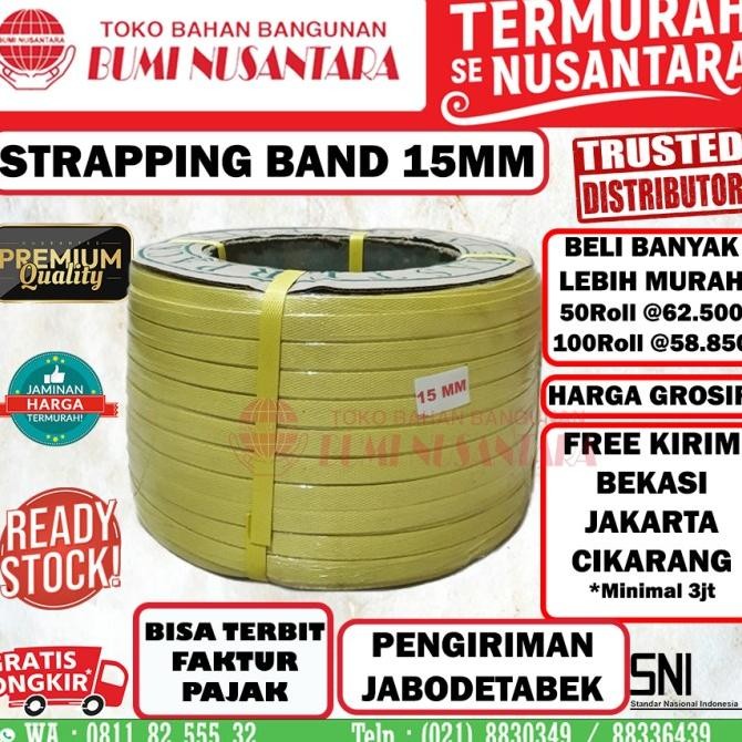 

STRAPPING BAND 15mm / TALI STRAPING - DISKON