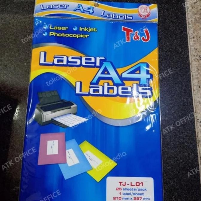 

LASER LABEL T&J / LABEL A4 TOM & JERRY / STIKER LASER LABEL A4 murah