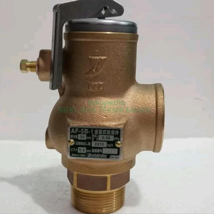 Safety Valve Yoshitake Af-5-3 Dn32 ( 1,5"Inch  ) New Stok