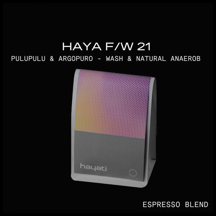 

Haya F/W 21 | Espresso Profile | 200Gr / 1000Gr Original Best Seller