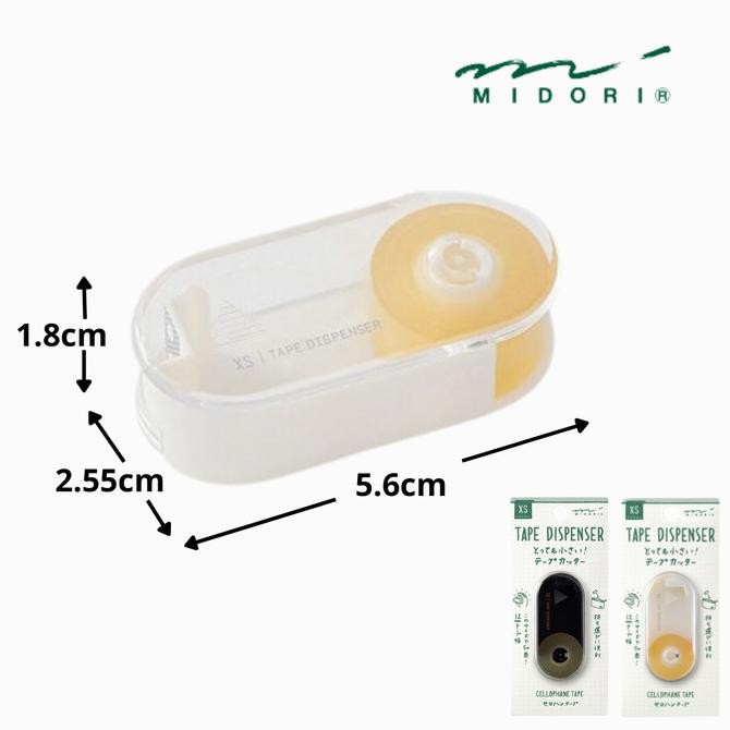 

Midori XS Tape Dispenser Cellotape Tempat Solatip Extra Small murah