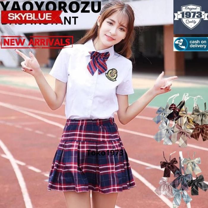 Termurah Yaoyorozu Tie Dasi Instant Dasi Seifuku Jk Uniform School Dasi Cosplayjapanese Korean Chine