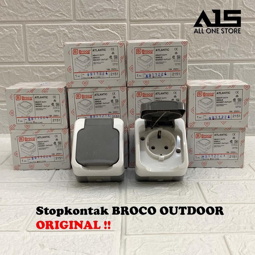 Stopkontak ATLANTIC BROCO outdoor / Stopkontak BROCO 2151